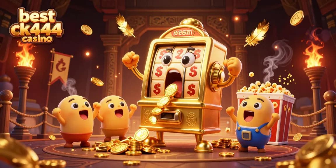 Experience the thrill of the best ck444 casino with a lively slot jackpot scene.