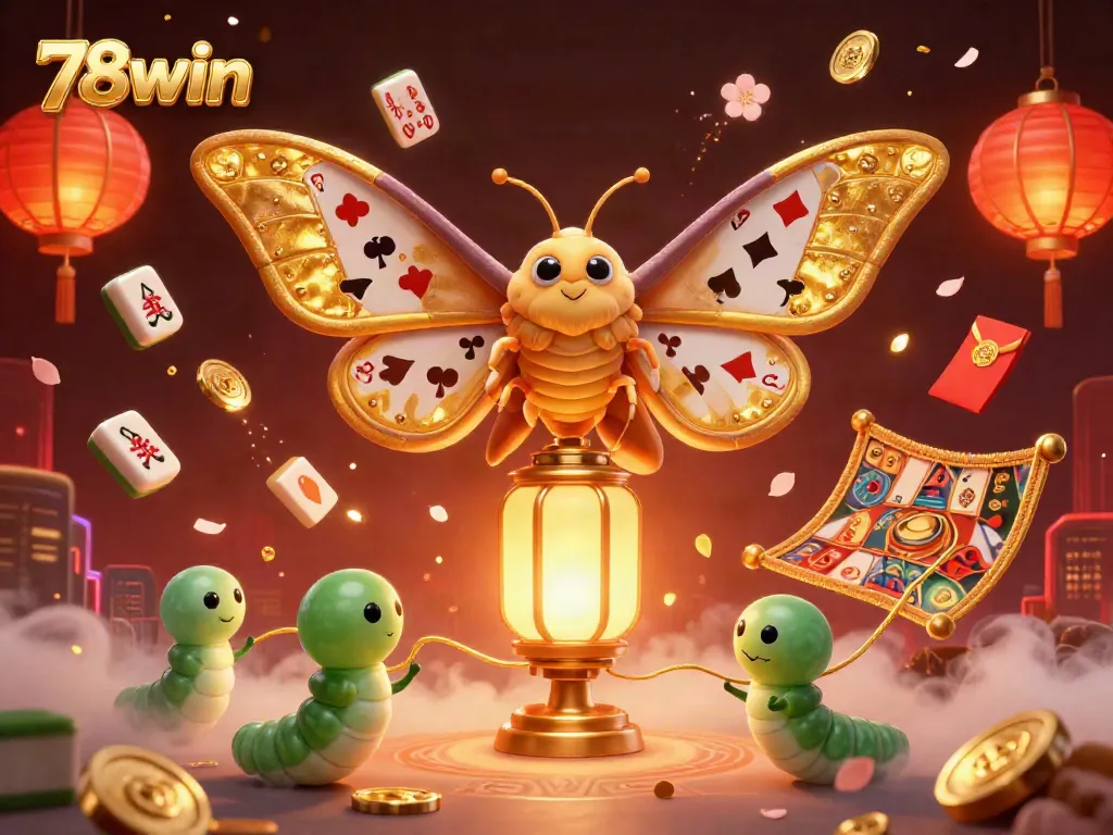 Experience the excitement of 78win with animated casino scenes of victory and fun.