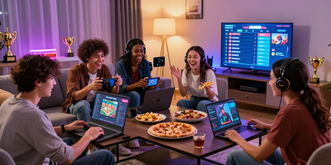 Friends gaming together on XX88 platform, showcasing lively atmosphere and excitement.