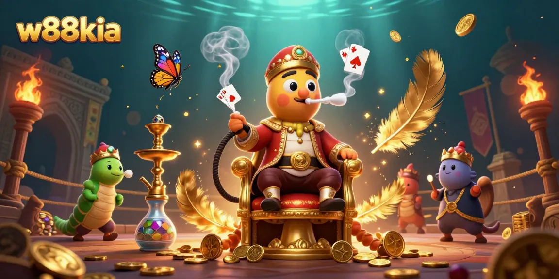 Engage with thrilling gaming at w88kia with vibrant casino elements and colorful characters.
