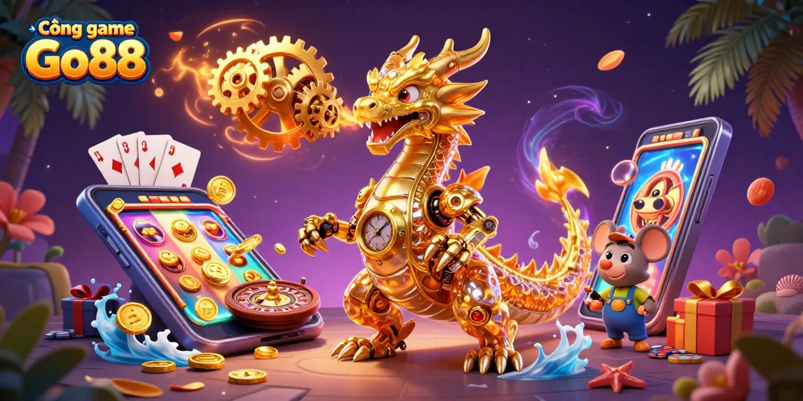 Experience thrilling wins at Cổng game Go88 with dynamic slots and golden rewards.